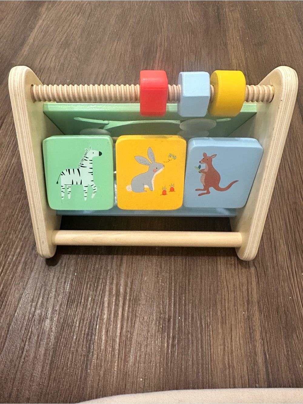 Fisher-Price Wooden Activity Triangle Toy